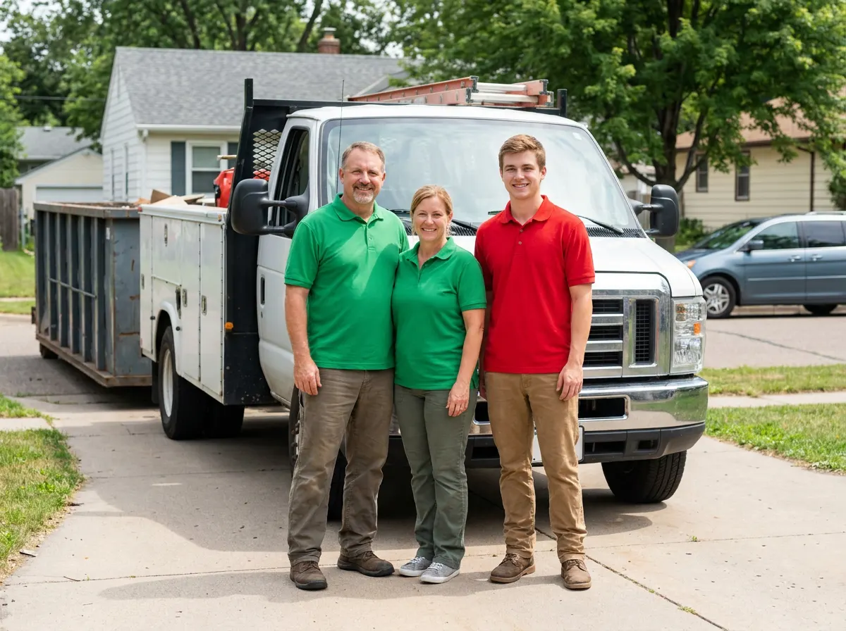 Badger Dumpster Rental dumpster rental team in Minneapolis, MN